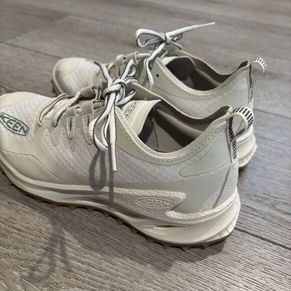 Keen Womens Size 8 Zionic Speed Hiking Shoes Sneakers Birch Granite Green New - Picture 2 of 8